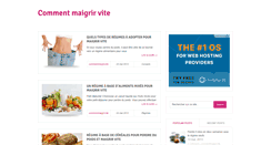 Desktop Screenshot of commentmaigrir-vite.net